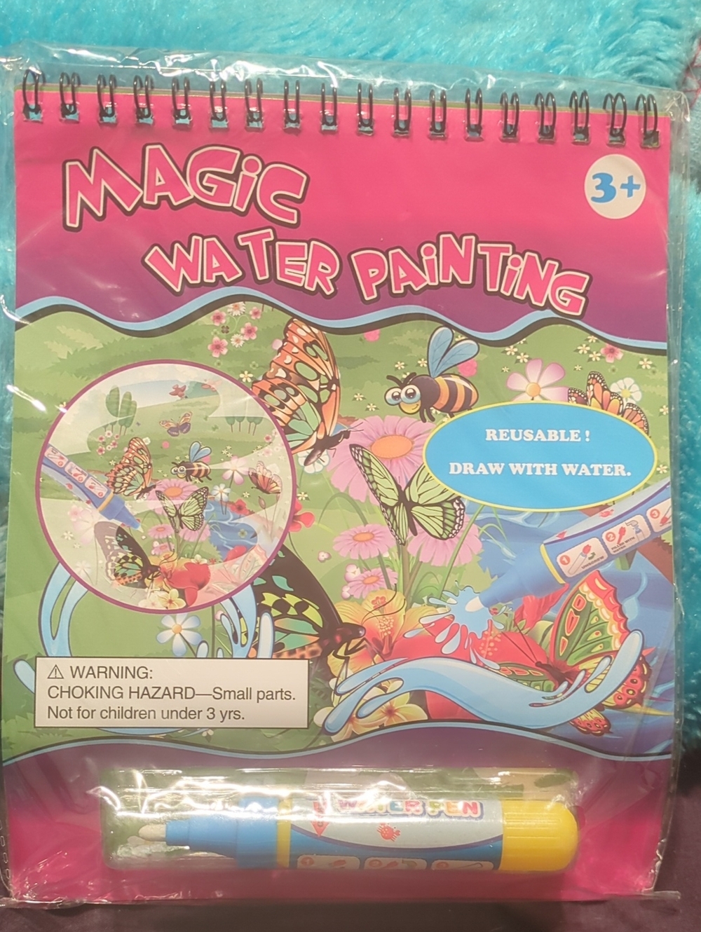 Magic Water Painting Book - Butterfly Theme